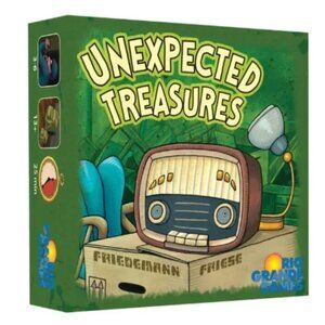 Unexpected Treasures Card Game Rio Grande Games Strategy- New Sealed NIB